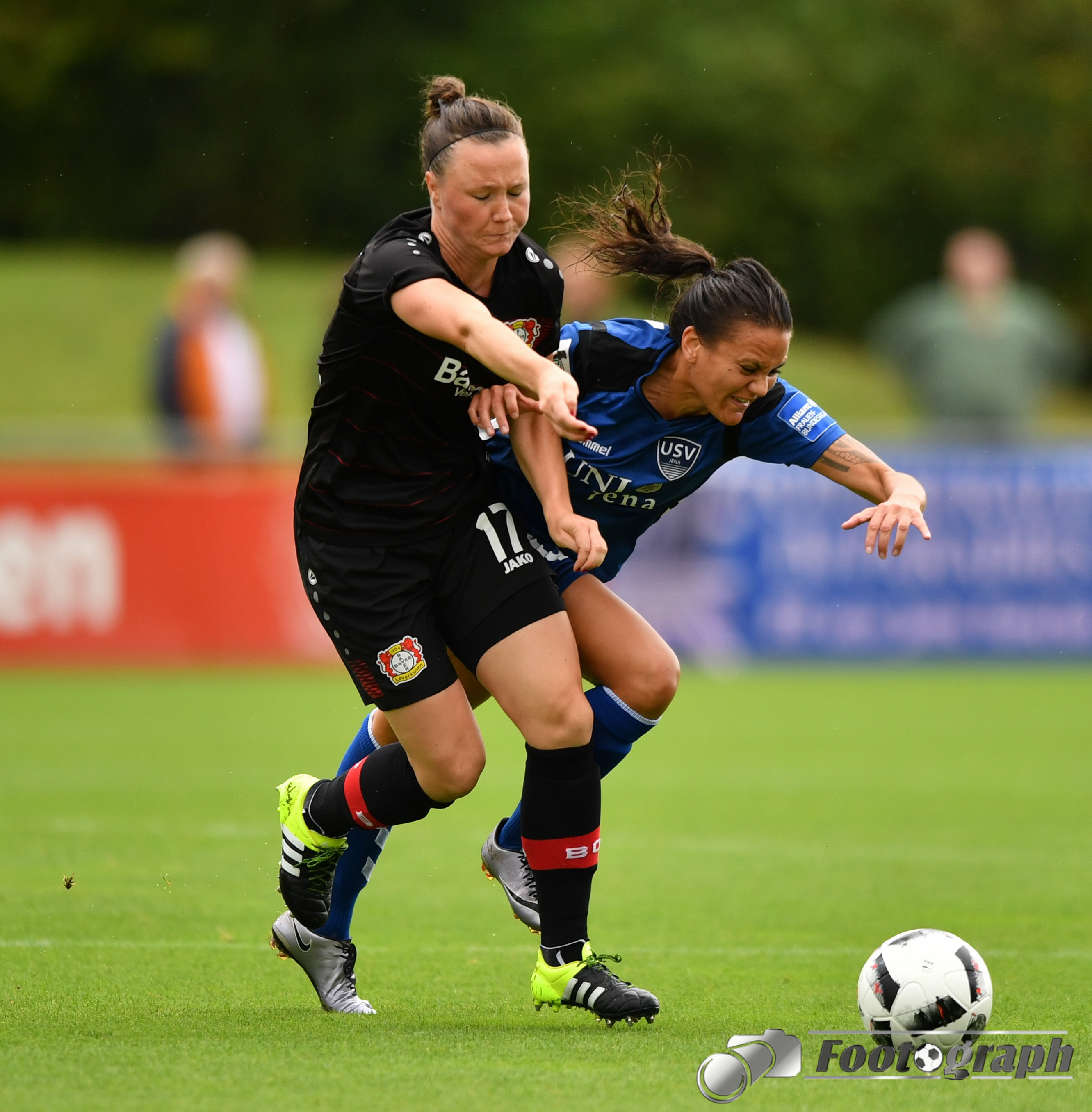 Allianz Frauen Bundesliga Bayer 04 Leverkusen Ff Usv Jena Footograph Combining Women 